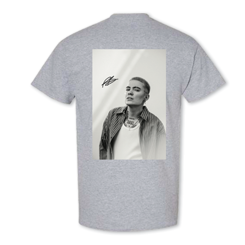 T-Shirt Gris Roxane Bruneau Photo